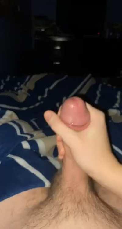I love stroking my cock for you…