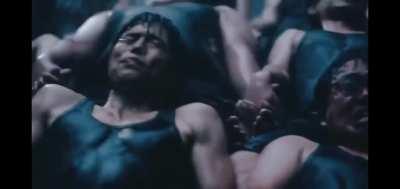 This extremely dramatic Japanese commercial for... Well see if you can guess.