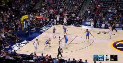 [Highlight] Jamal Murray beats the halftime buzzer