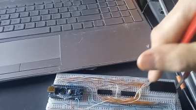 SAP-RISC 4 bits TTL Programmable with Assembly