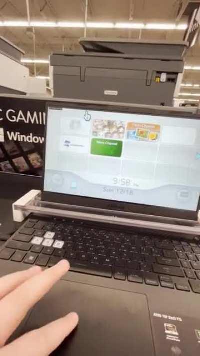 My brother went to Walmart then sent me this