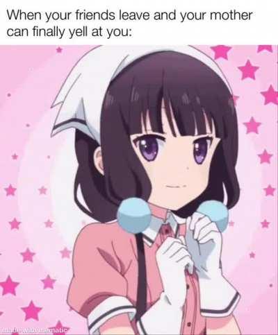 (Sees her grab La Chancla): Nigerundayo!