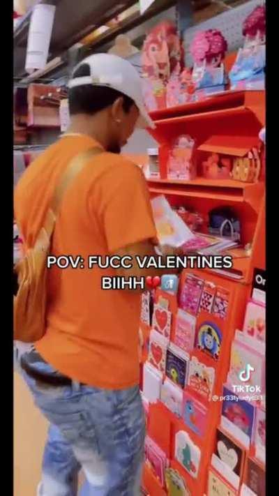 The new “Valentine’s Trend” on tiktok…sigh