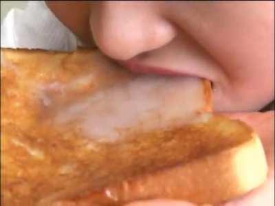 She prefers cum over butter