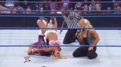 Beth Phoenix and Natalya makes Kelly Kelly scream and cry!