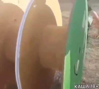 Scorpion steamroller