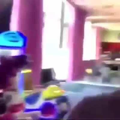 My mans a little too excited