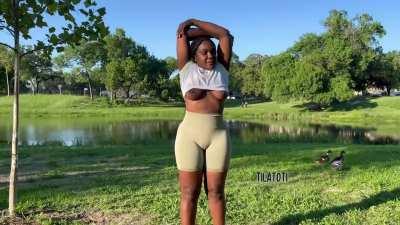 Trying to convince you to come run with me