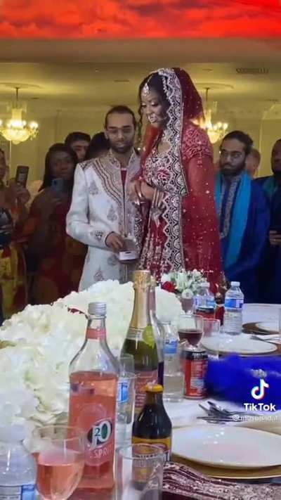 Mixed race weddings are the best 🥺❤️