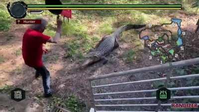 Hammer Main vs Lagiacrus (Inspired by u/jtwar)