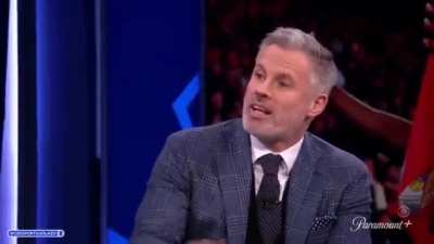 Carragher on Mourinho complaining about Vini's celebration: 
