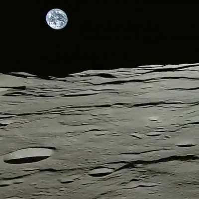 A timelapse of the Earth rising over the Moon filmed by the Japanese Lunar orbiter spacecraft Kaguya.