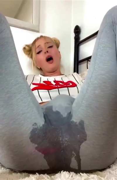 She wet her pants