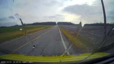 When my life flashed before my eyes.