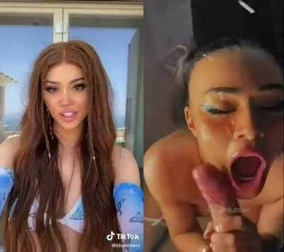 Reality Vs Tiktok 😱🔥 Her full free album in the comments