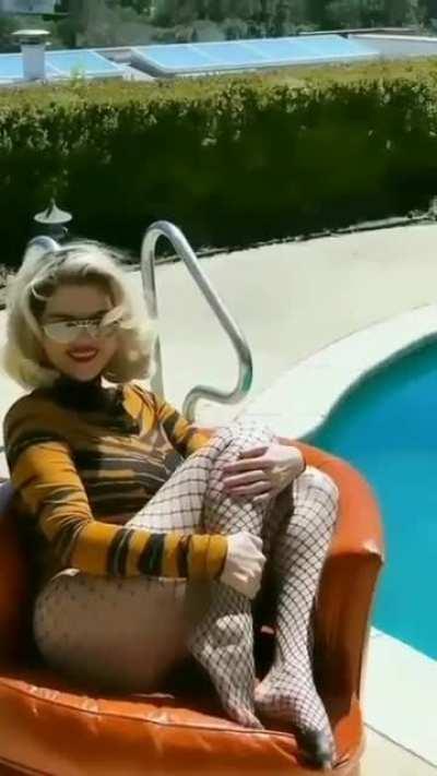 Found a video from the shoot