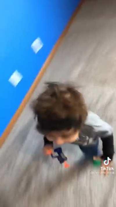 nice little nerf fight