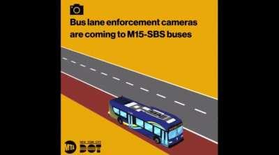 Bus lane enforcement cameras.