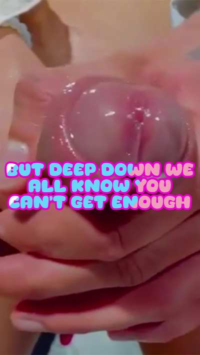 We Are Not Addicted To Girl Cock!