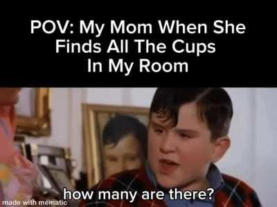 I Don’t Think She Appreciates My Cup Collection