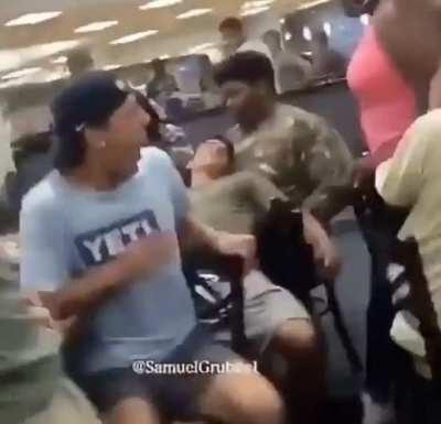 Pulling people’s hair