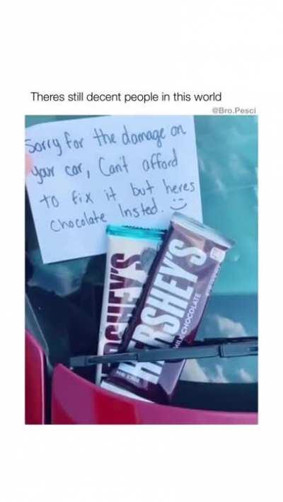 Apology accepted or not??