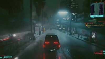 [Cyberpunk 2077] Where we're going we don't need roads