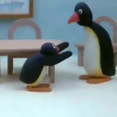 pingu now goin homeless pls pray for him