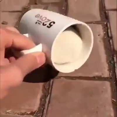 It’s not pouring out