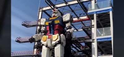 [D] I can’t wait to see this robot in person! Gundam Factory Yokohama, Japan