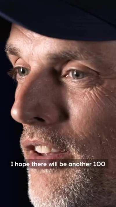 Tuchel's response to being told the match in Zagreb would be his 100th