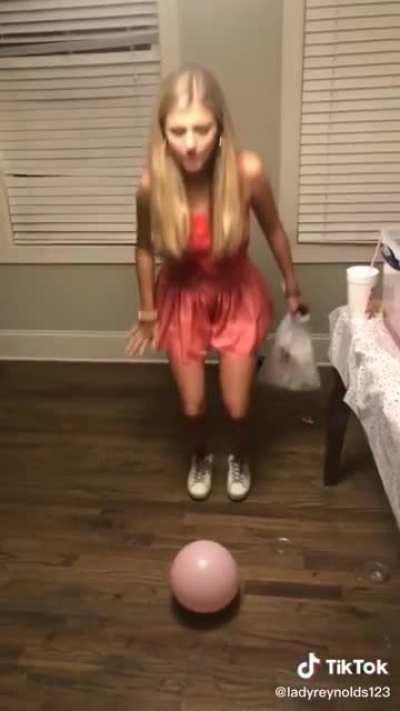 HMC while I pop this ballon.