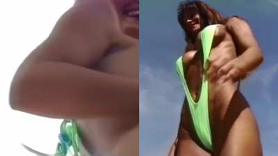 Jodi vs Kimberly (green sling)