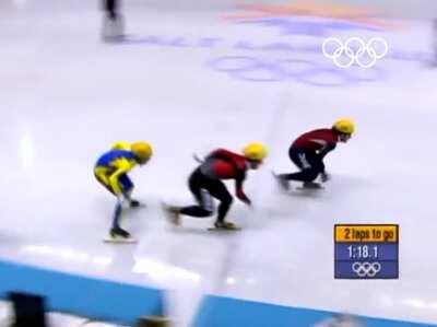 Steven Bradbury at the 2002 Winter Olympics