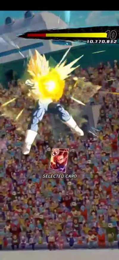 80 million rising rush mission (bardock+any super Saiyan+ex mai i got 120,000,000 damage)