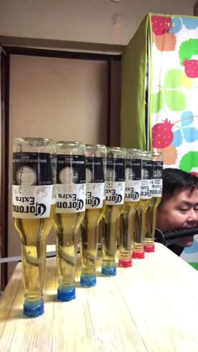 Bottle cap challenge