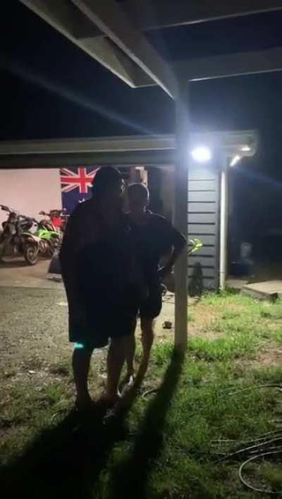 Drunk trespassing neighbour fails to intimidate