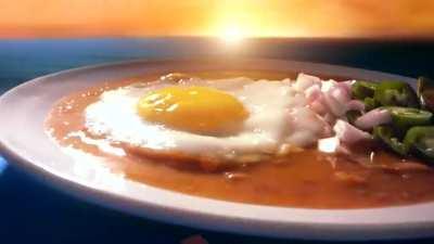 Amazing advertisement using our food as props