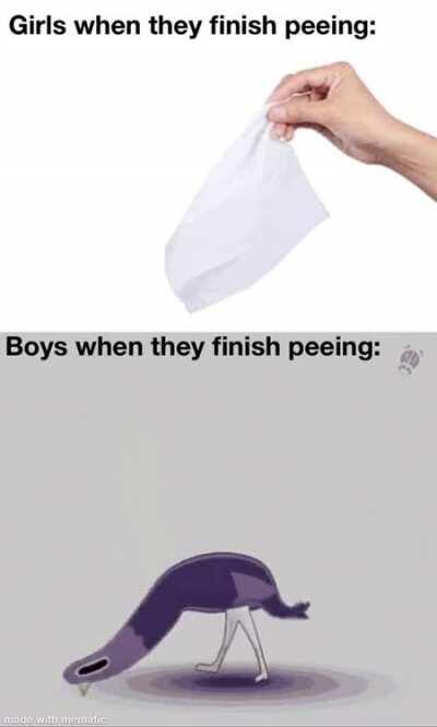 You just gotta shake