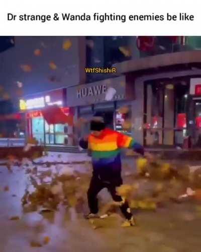 You're embarrassing me in front of the wizards!