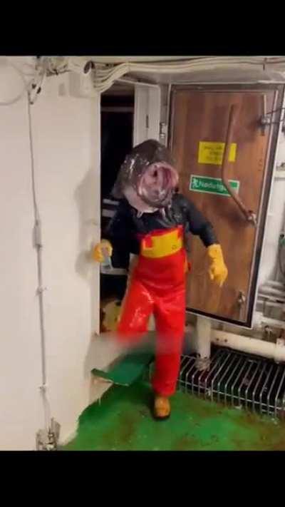 man, that's one thirsty fish