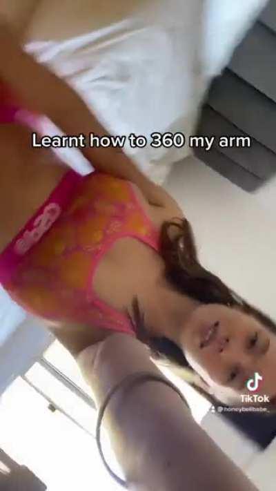 shirt is a little small i think.... [honeybellbabe_]