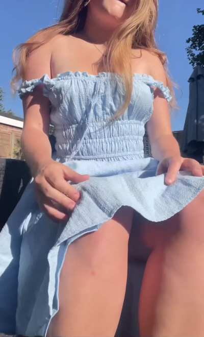 My ginger bush legit shines in the sunlight