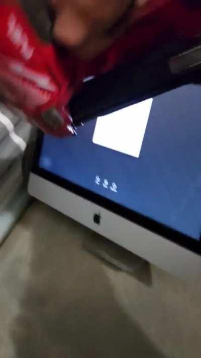 One fun thing you can do with an Apple.