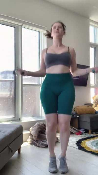 Building my ass with every bounce! ;)