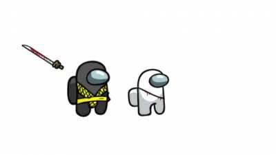 I made an among us kill animation