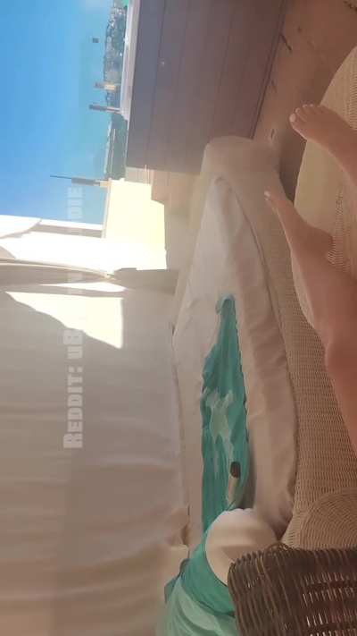 Even for a micro this one is super small and did take some guts to wear it on vacation