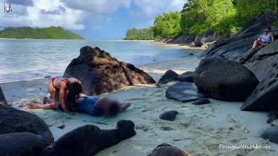 Another Couple Watching Us Having Sex On The Beach - Applause at the End (FREE VIDEO IN COMMENTS!)