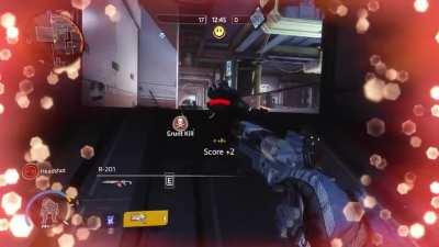 I think that grunt saw a corner and got a scared