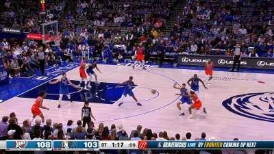 [Highlight] Isaiah Joe sparks another overtime 3 for the Thunder extending their lead to 8